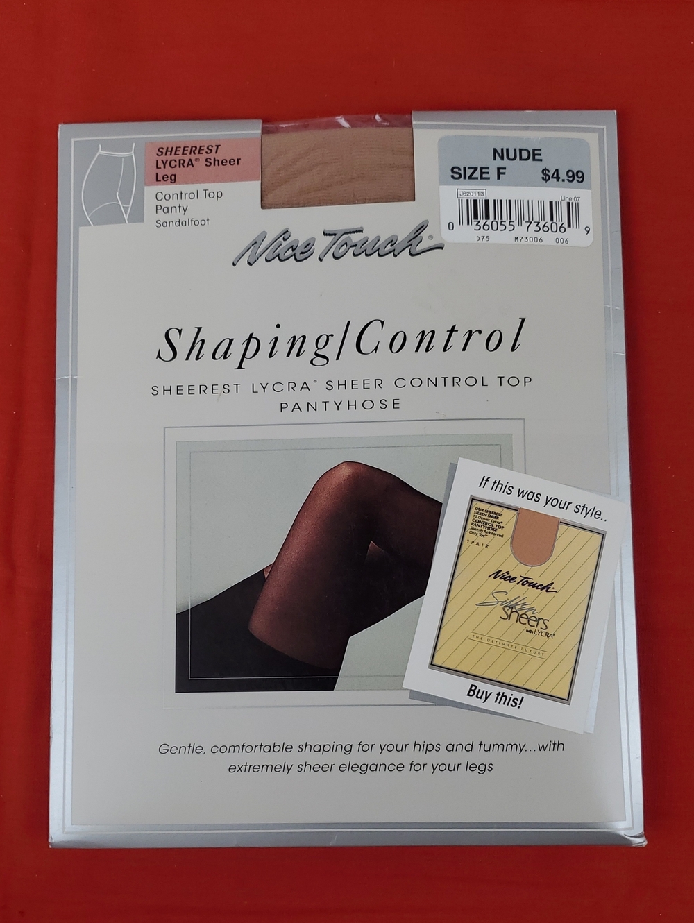 Nude Shaping Control Sheer Pantyhose